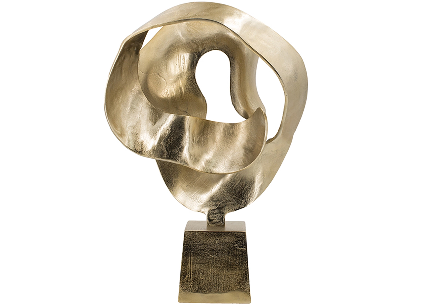 ALUMNIUM SCULPTURE (48653-GOLD)