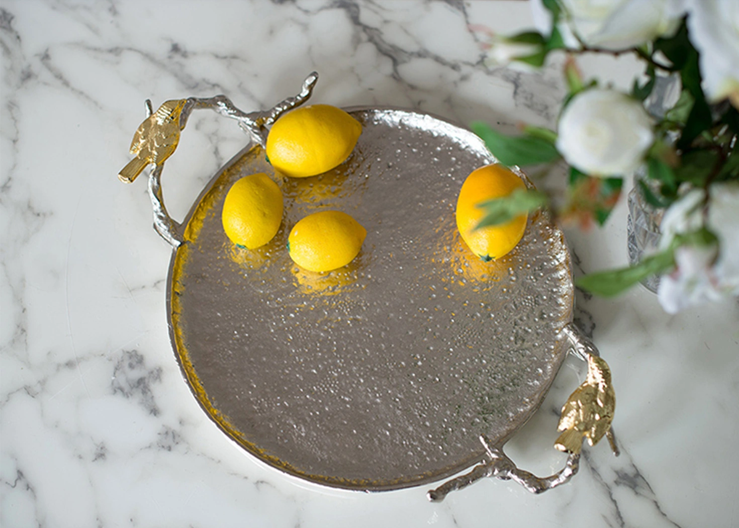 ALVADA DECORATIVE TRAY, MEDIUM (AV42853)