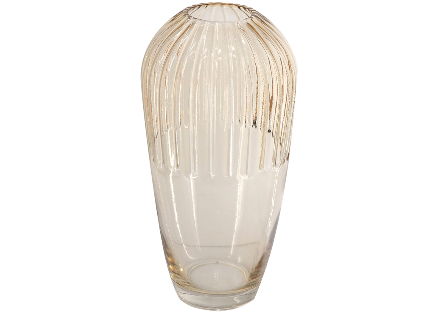AMBER GLASS VASE (B0041-LTAM)