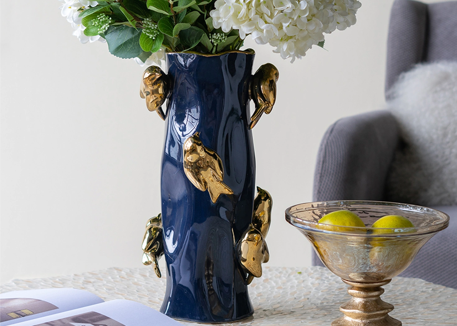 BIRD VASE (C5548)