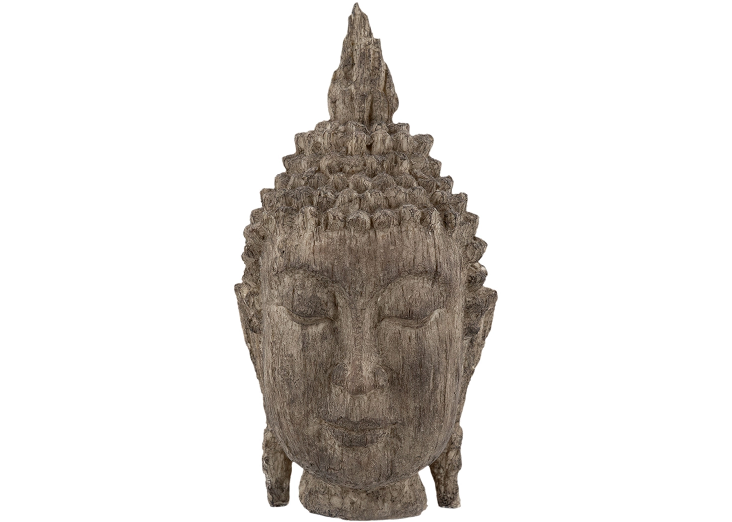 BUDDHA HEAD SCULPTURE (73629)