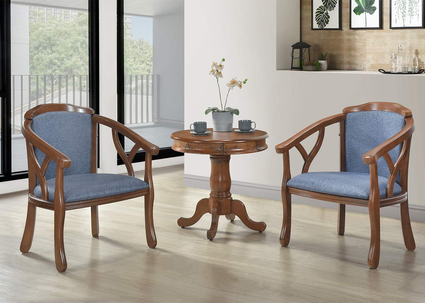 BRUNO 3 PC HOTEL SET (168)-BLUE