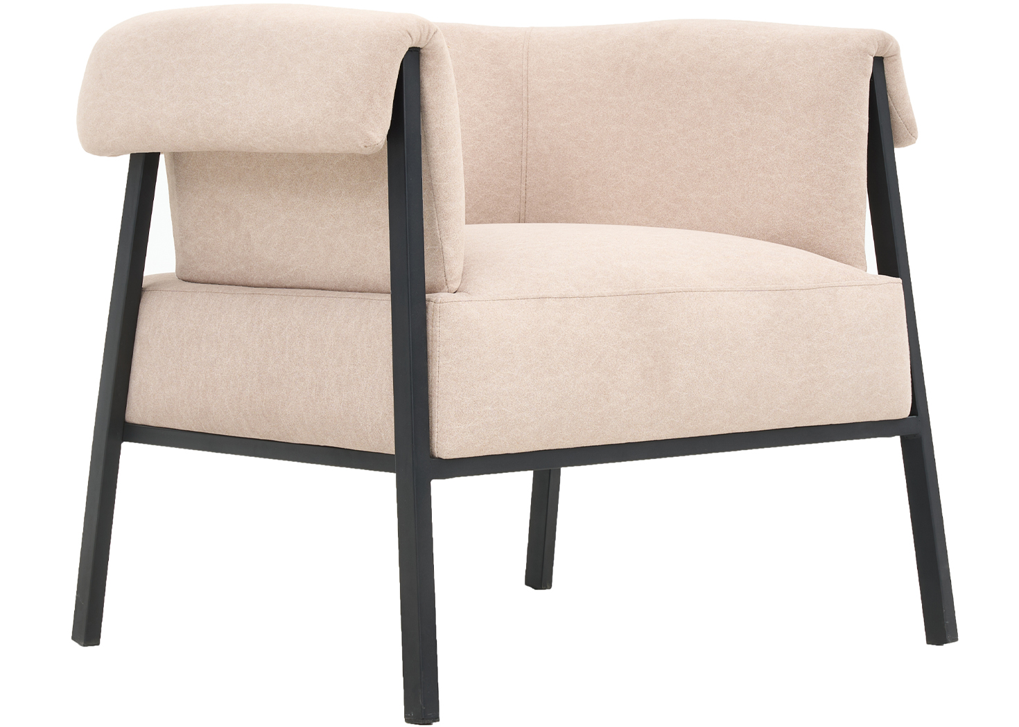 CASTEL CLOUD FABRIC ACCENT CHAIR- BEIGE