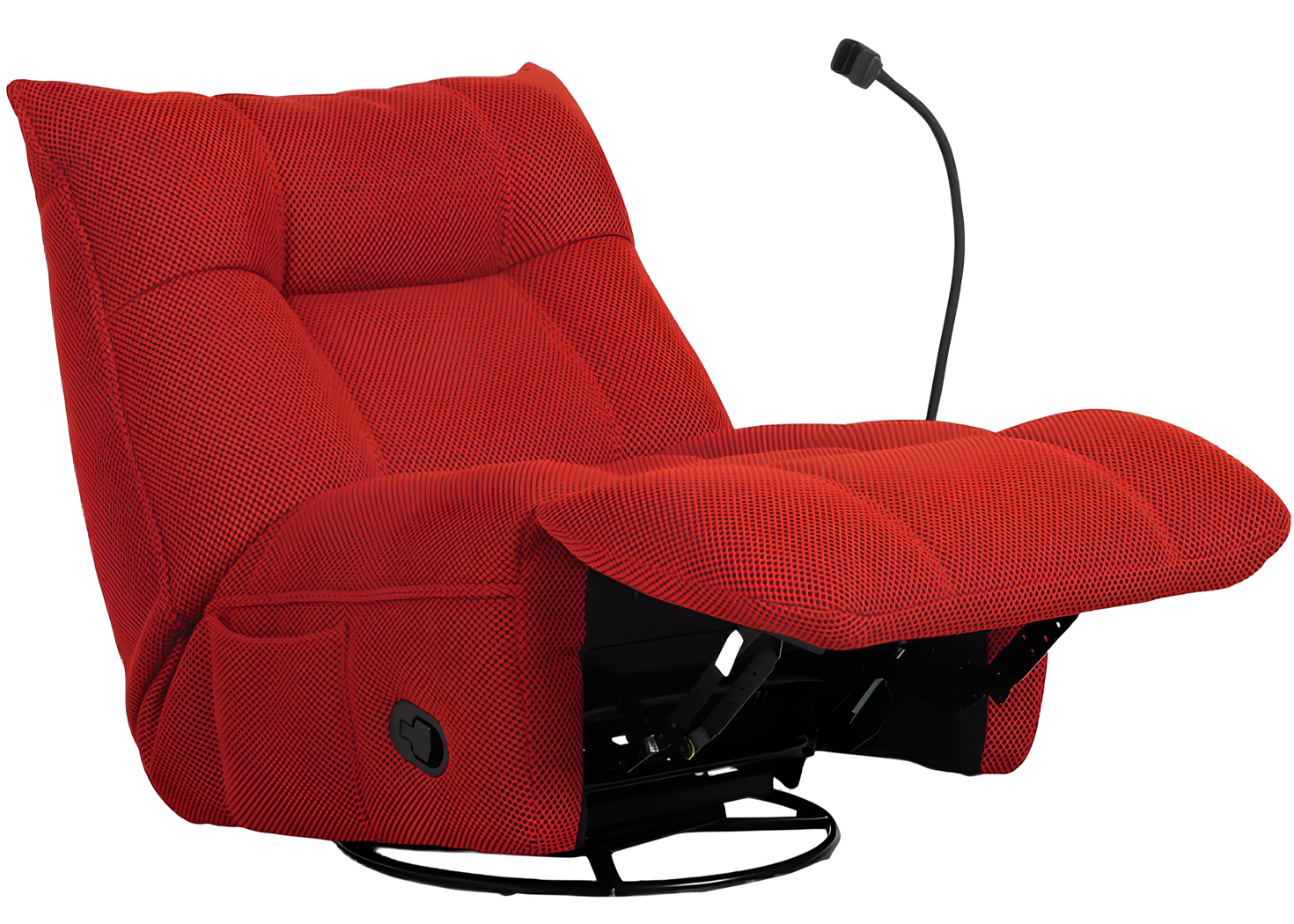 CHEERS SWIVEL RECLINER- RED (K51261M/2020706/300104)