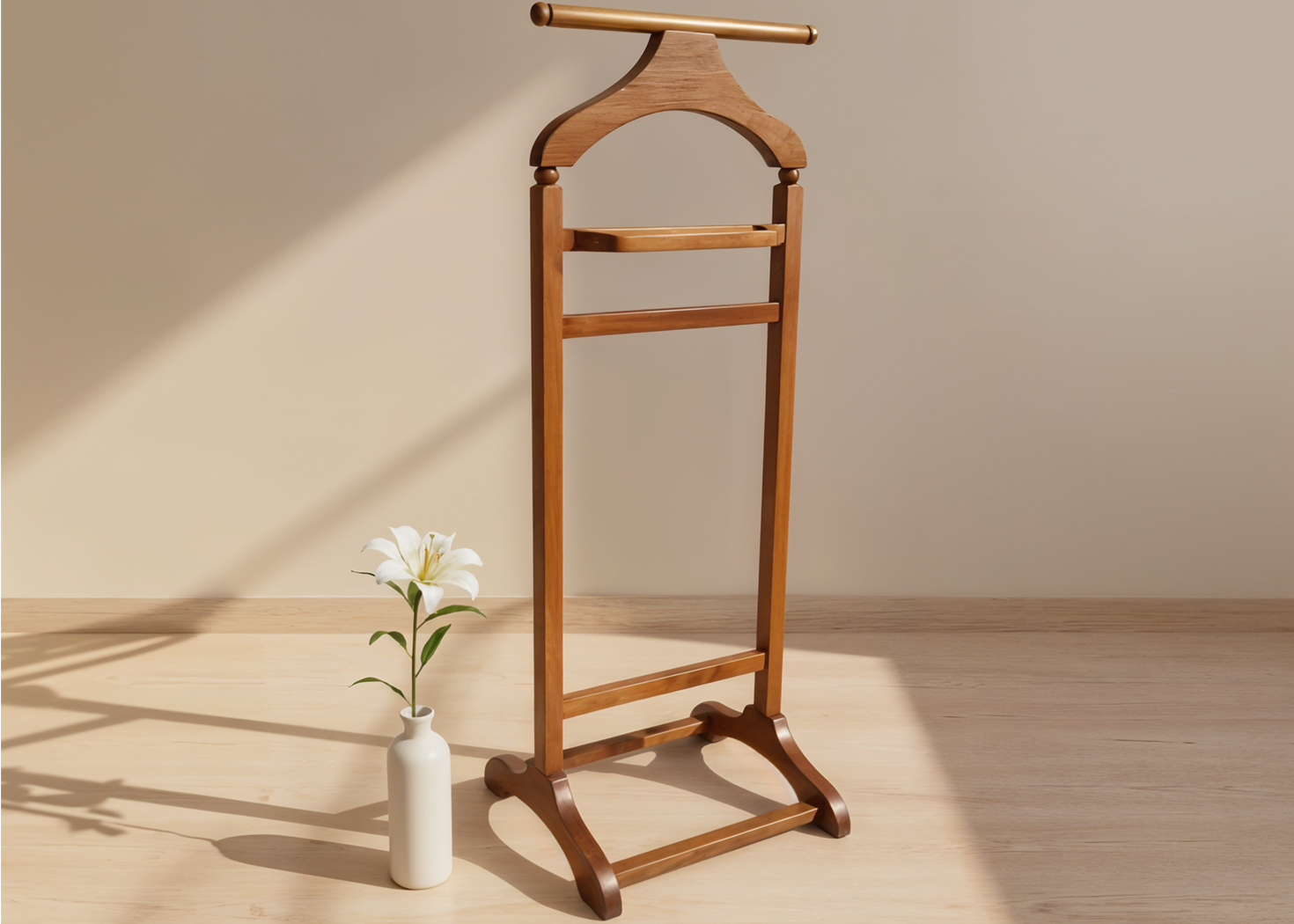 COAT HANGER MAHOGANY (DH-3)