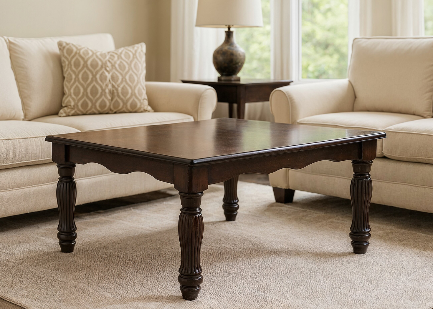 WOODEN COFFEE TABLE (DG1132)