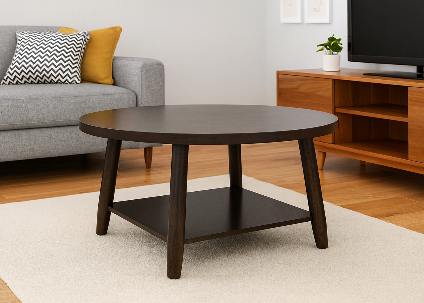 WOODEN COFFEE TABLE (DG5338)