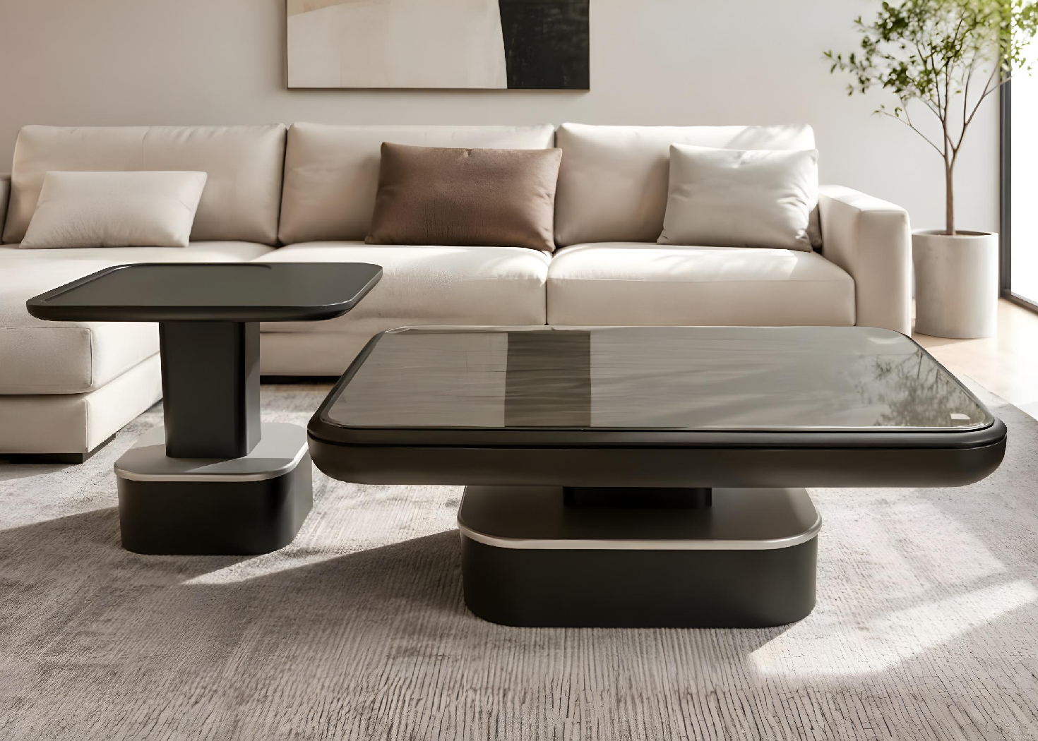 COFFEE TABLE+END TABLE (T06)