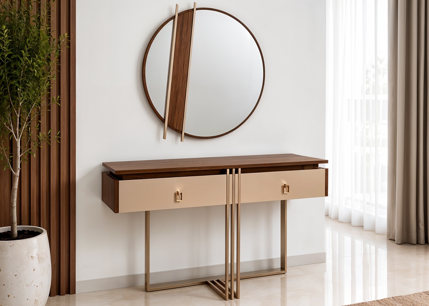 CONSOLE + MIRROR (92396)