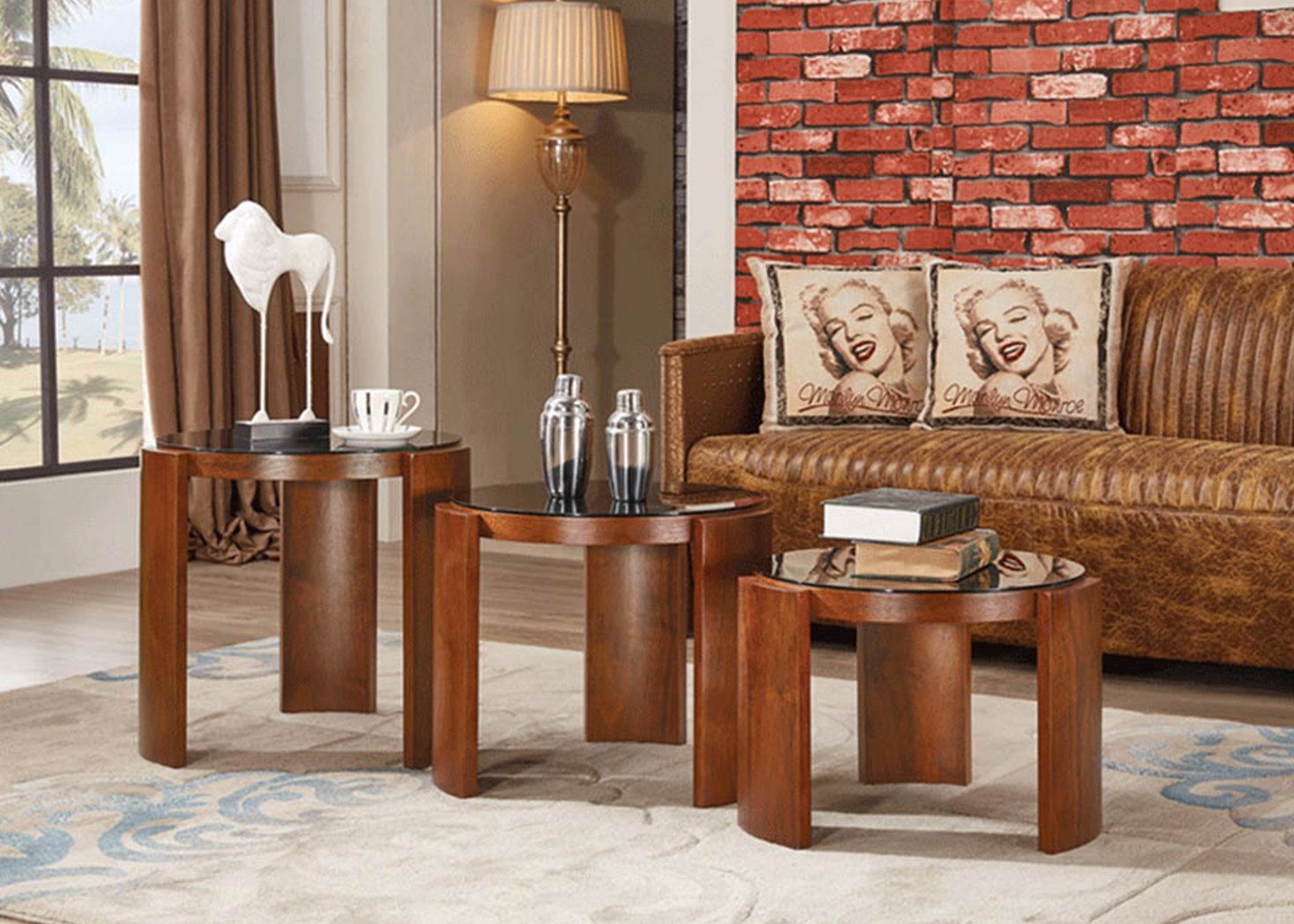 Circular Nest of Stools (96860)