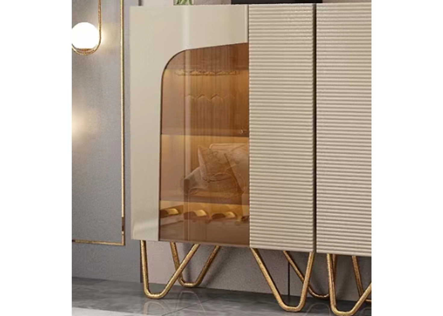 DISPLAY CABINET - LEFT (90853)
