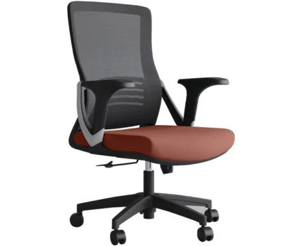 Echo Low Back Office Chair- Red