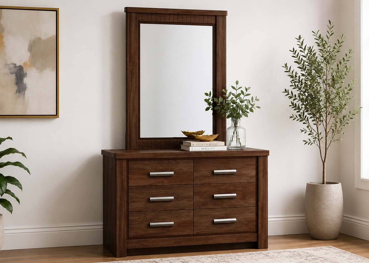 ELATIA DRESSER + MIRROR