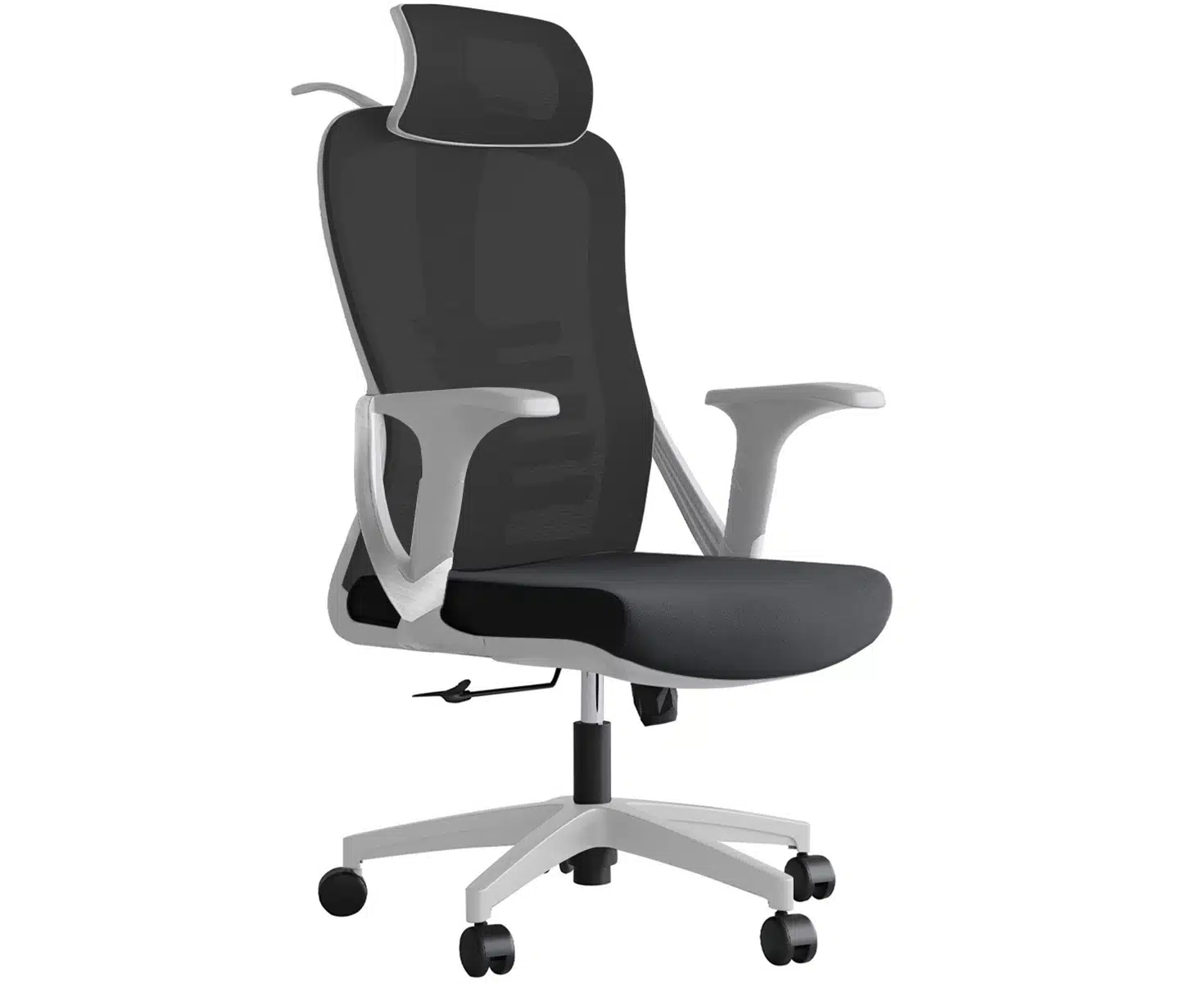ESPA HIGH BACK OFFICE CHAIR -GREY/BLACK (DG 3004)