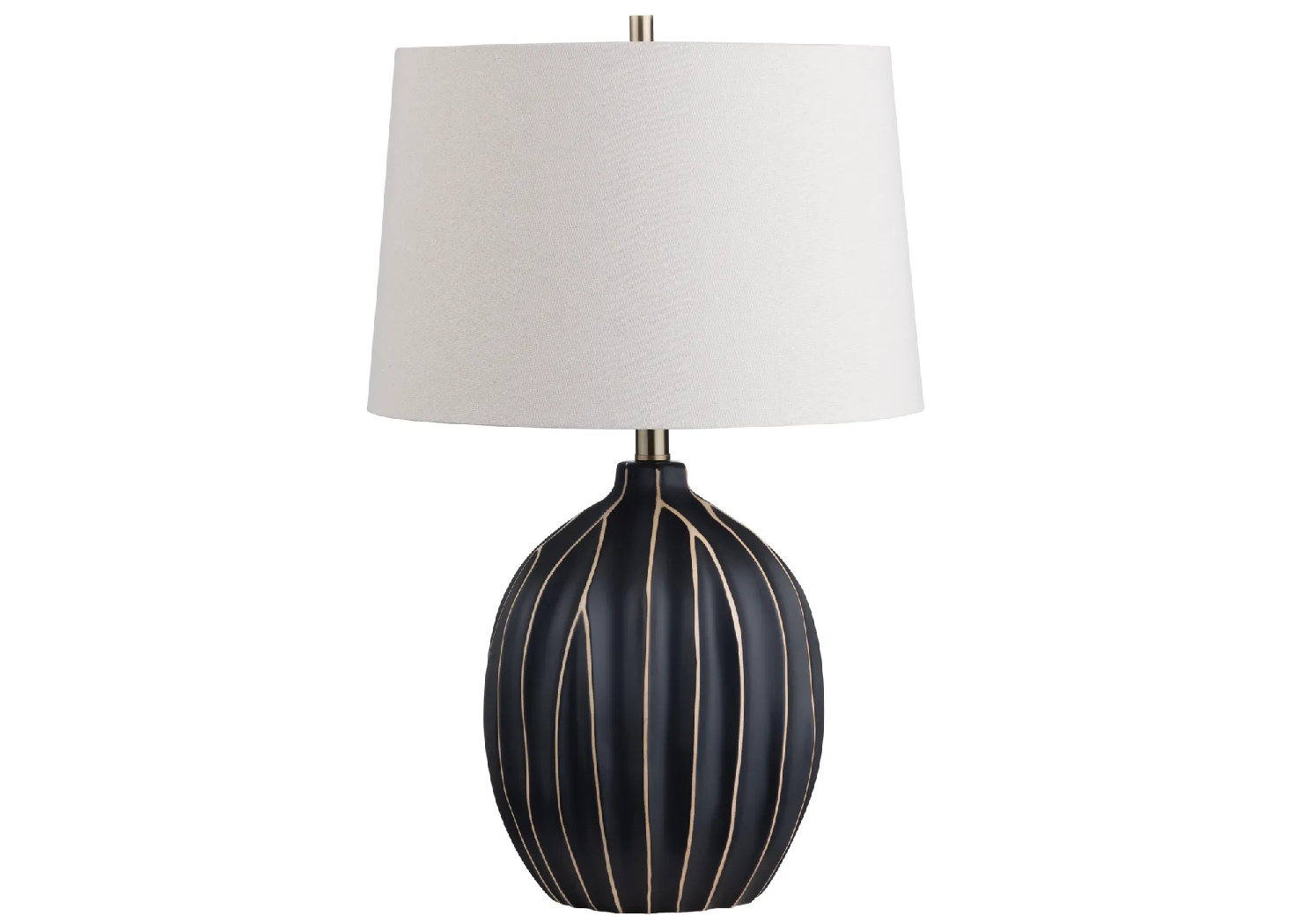EVANS STRIPED TABLE LAMP (CVAZP093)