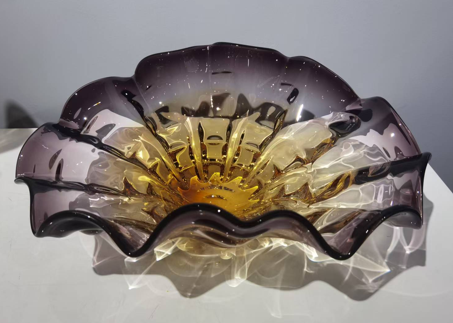 GLASS VASE (1-45H)
