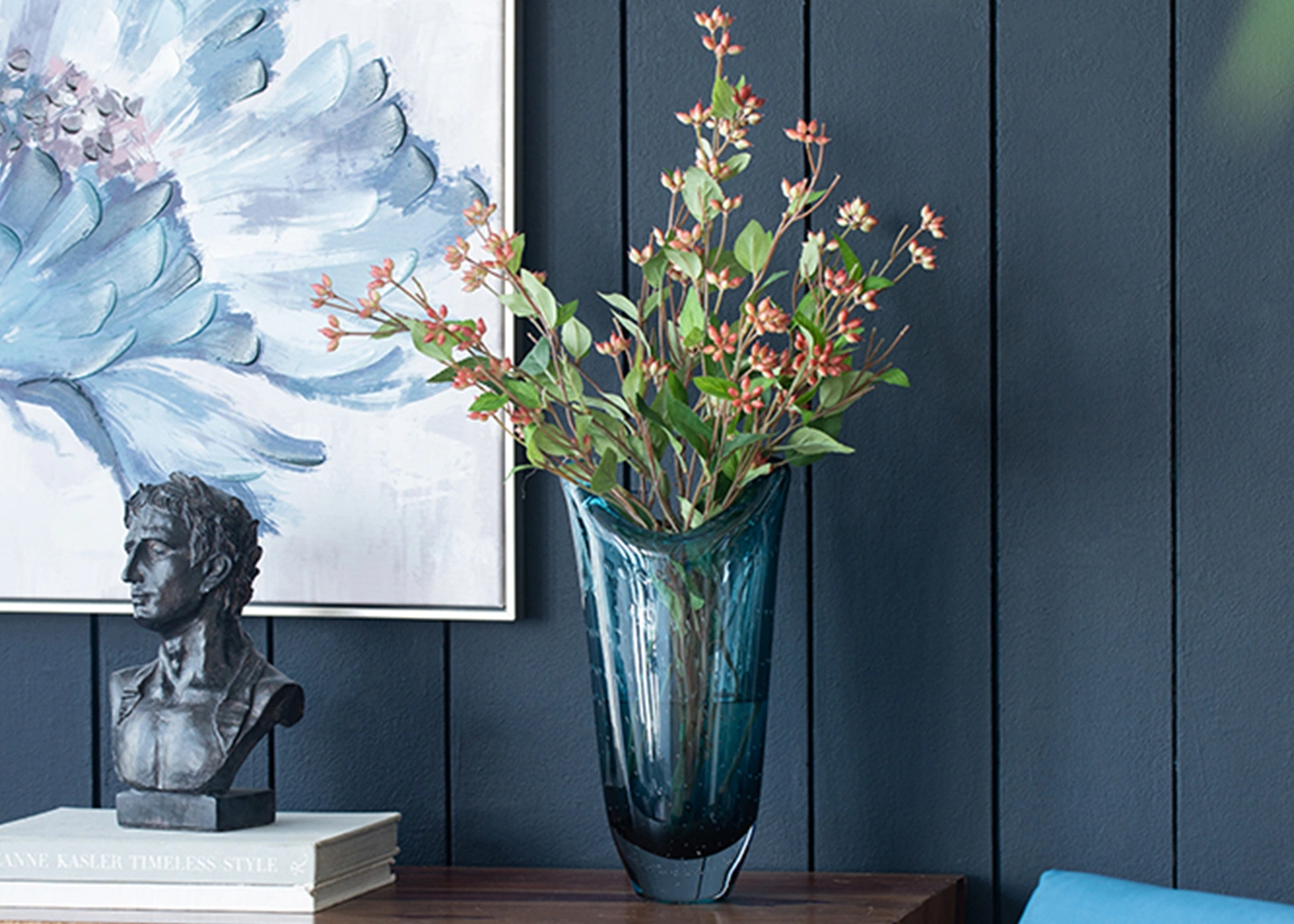 GLASS VASE (79954)