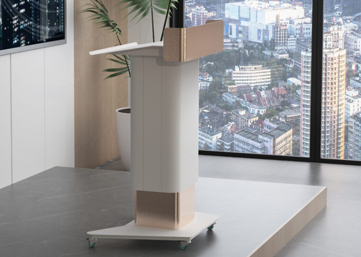 HEIGHT ADJUSTABLE PODIUM (AK-DDJTZ)