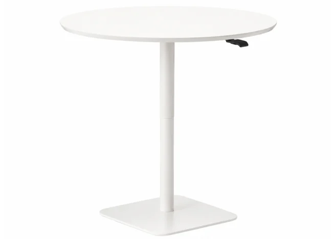 HEIGHT ADJUSTABLE TABLE - WHITE (FF 80SJ W)