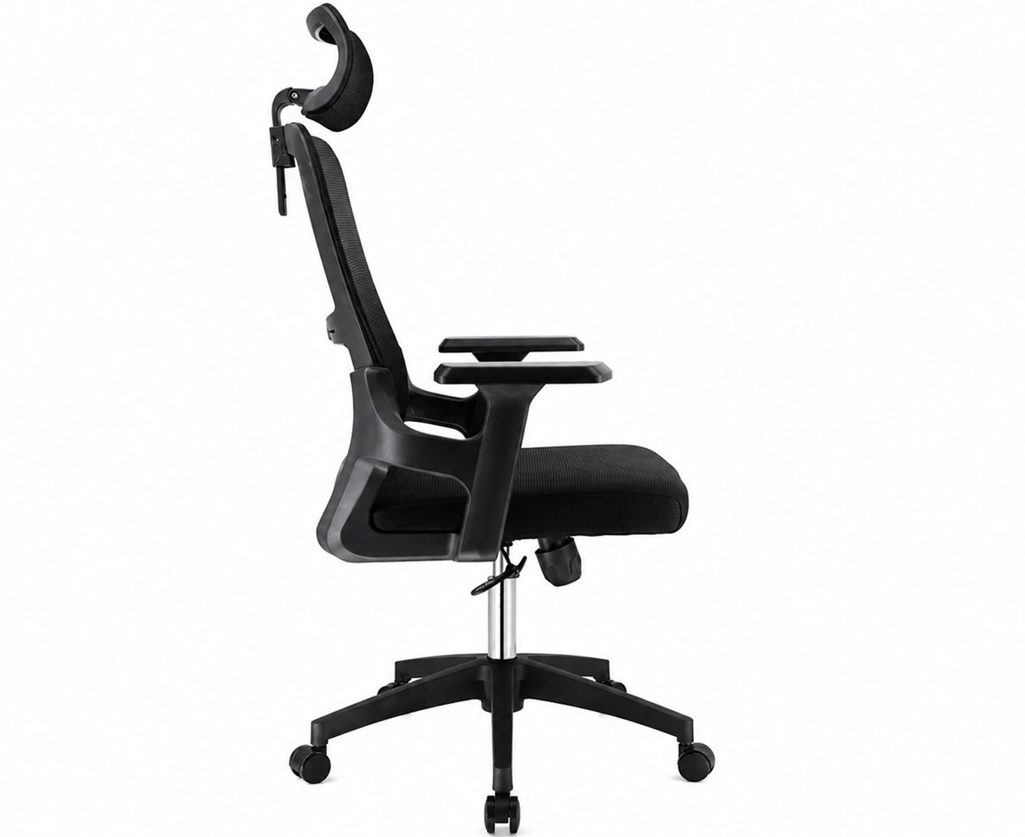 HIGH BACK ERGONOMIC CHAIR - BLACK (A038) - Image 3