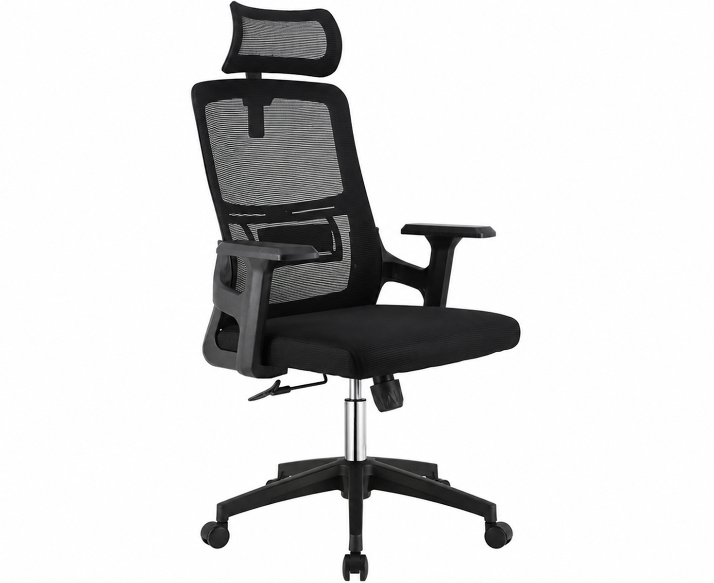 HIGH BACK ERGONOMIC CHAIR - BLACK (A038)