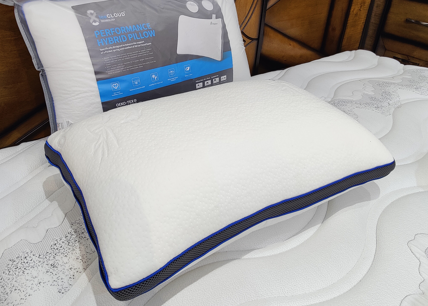 ICE CLOUD BABY COIL PILLOW- 43CM X 68CM (WH2301)