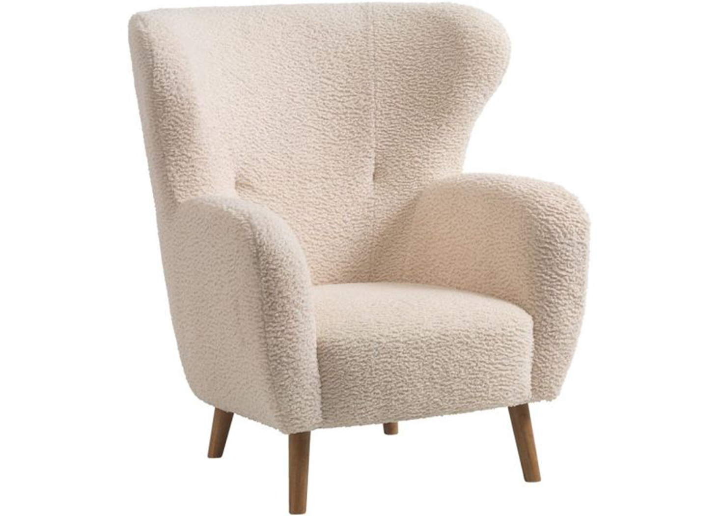 JONY ACCENT CHAIR- WHITE