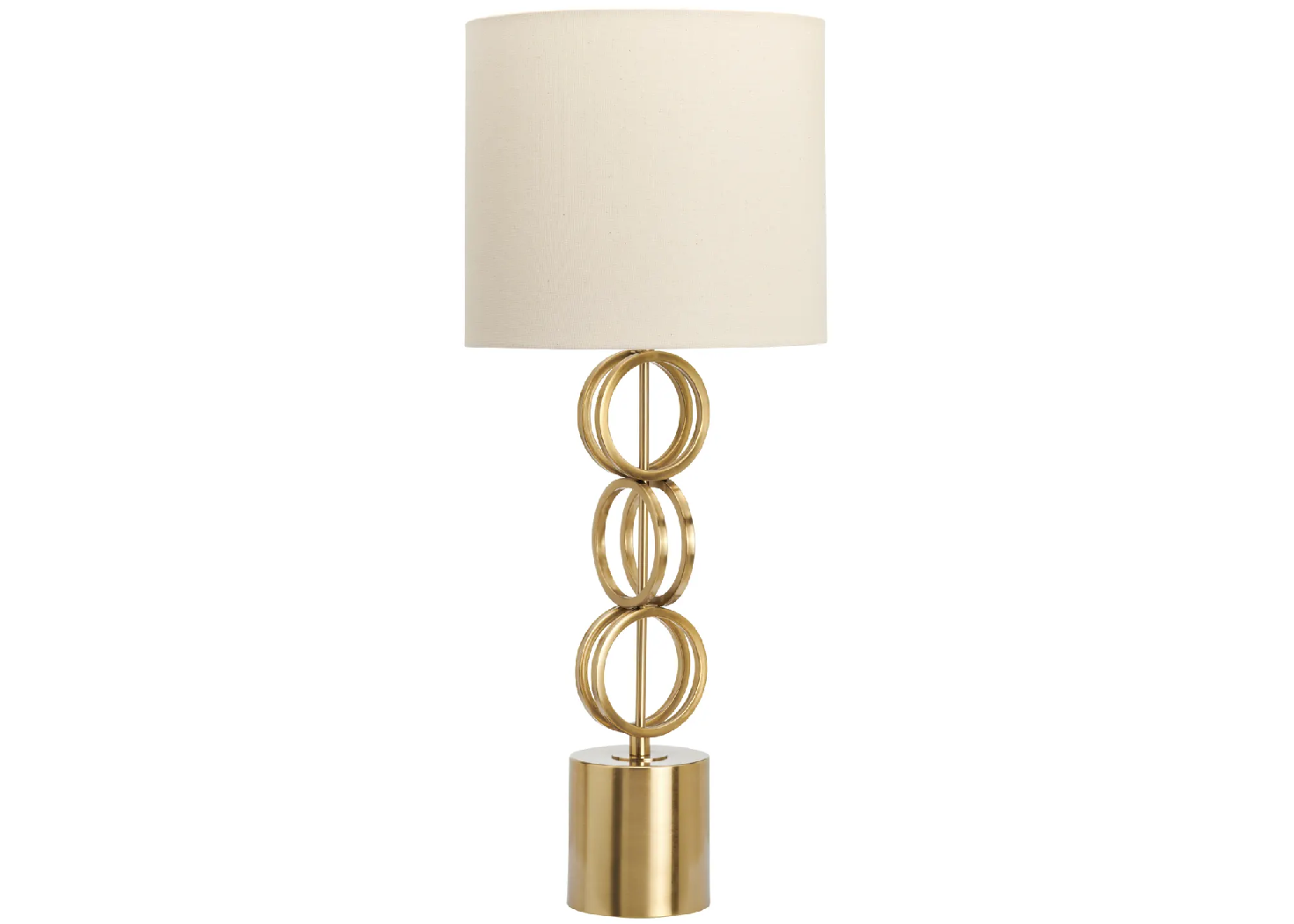 LOXTON TABLE LAMP METAL-ANTIQUE BRASS (CVAZER247)