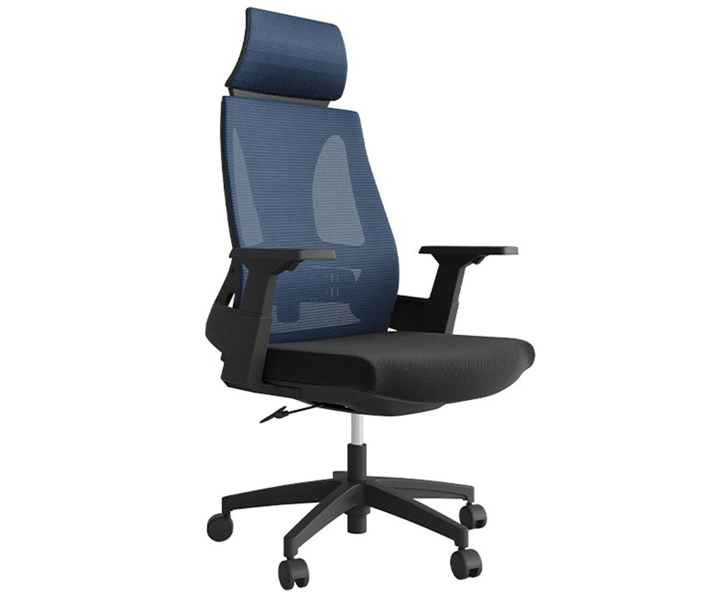Lama Orthopedic Office Chair- Navy/Black