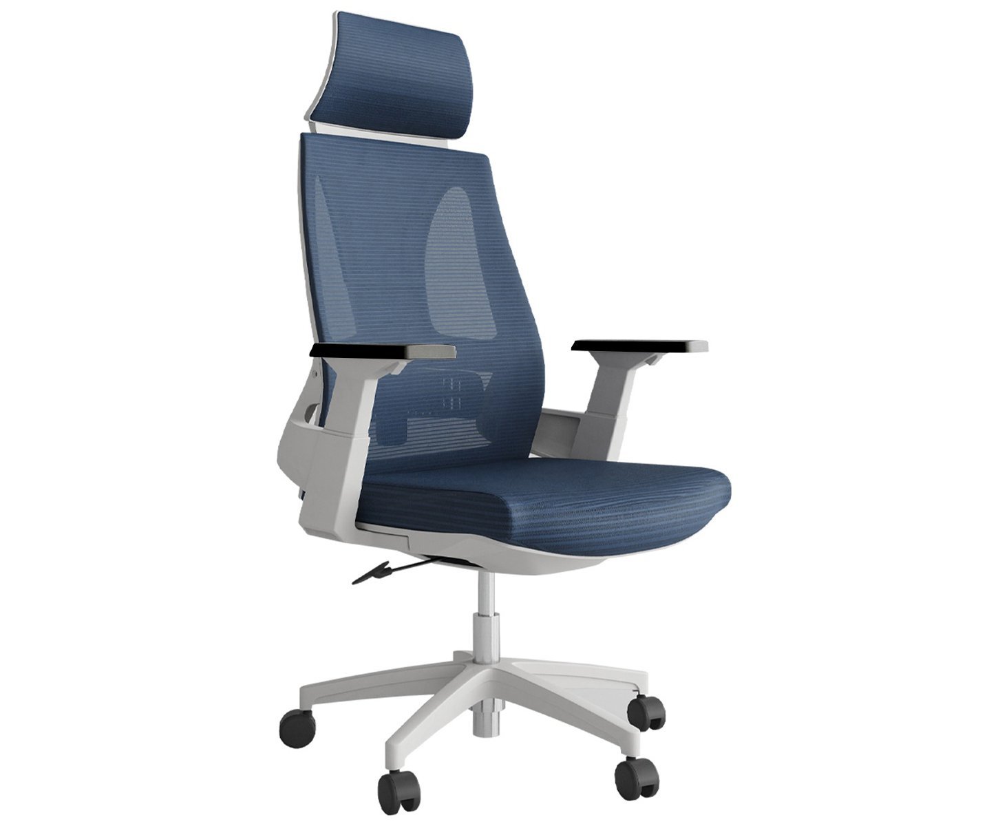 Lama Orthopedic Office Chair- Navy/White