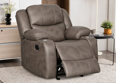 MALTA SINGLE RECLINER- DK. GREY (DT3125B-170)
