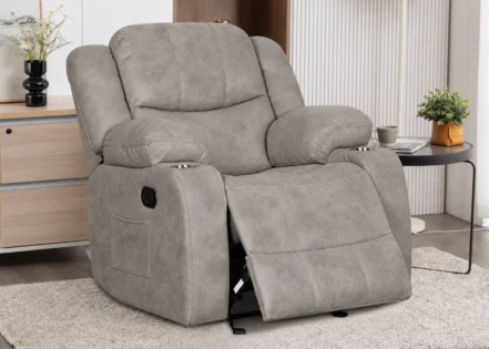 MALTA SINGLE RECLINER- GREY (DT3125B-711)