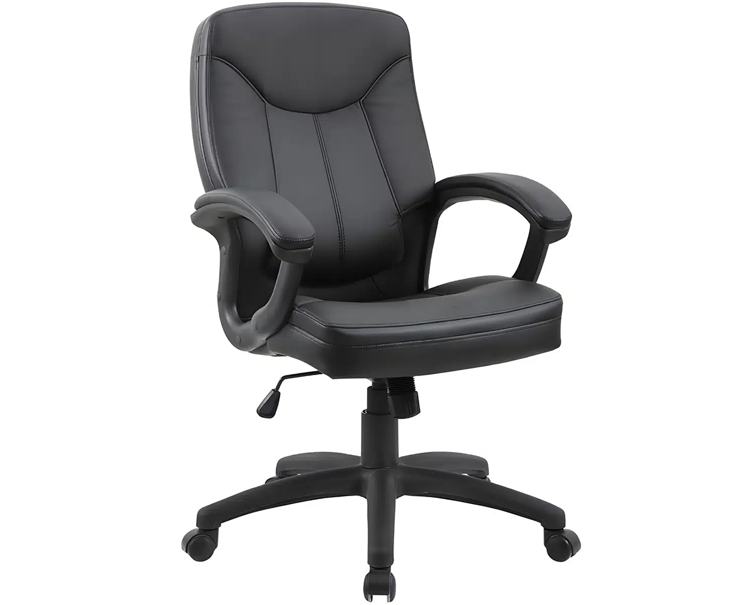 MATE EXECUTIVE LOW BACK CHAIR-BLACK