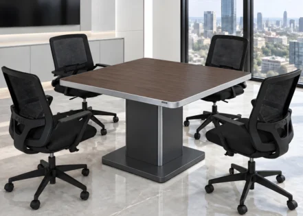 MEETING TABLE- PARI WALNUT/ADVANCED GREY (57EHS001 10)