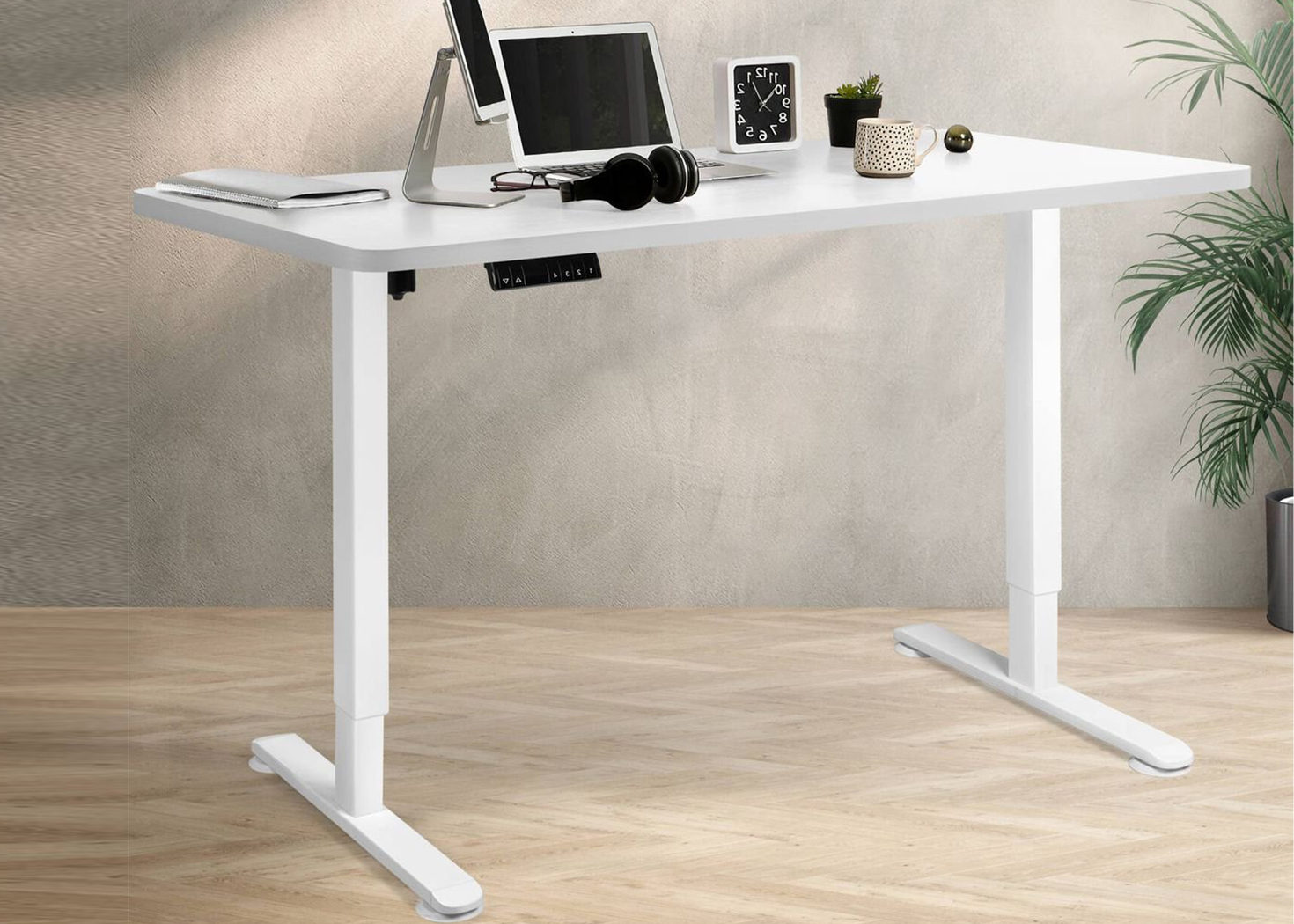 HEIGHT ADJUSTABLE DESK- WHITE (DG-HE811)