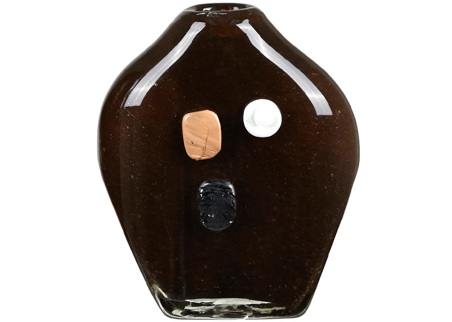 ORLANDO GLASS VASE GOLD M/S (CVVSA1211S)