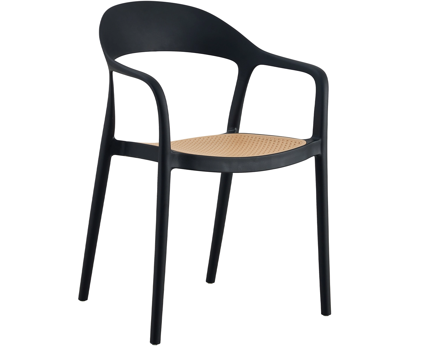 OYO BISTRO CHAIR- BLACK/BEIGE