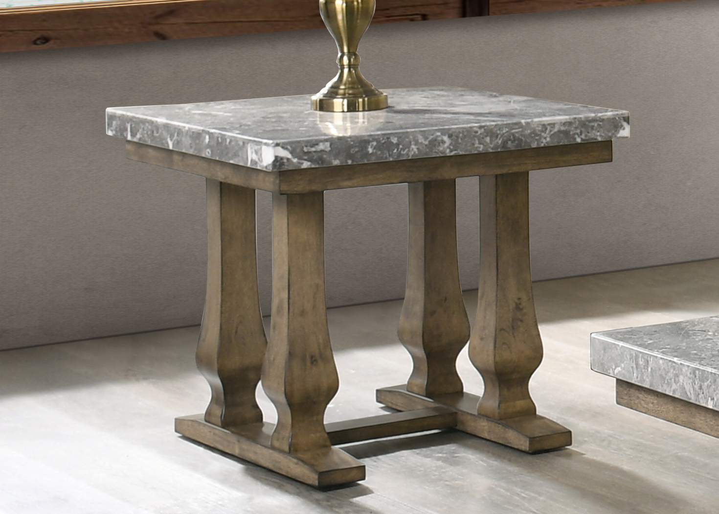 PARO MARBLE END TABLE