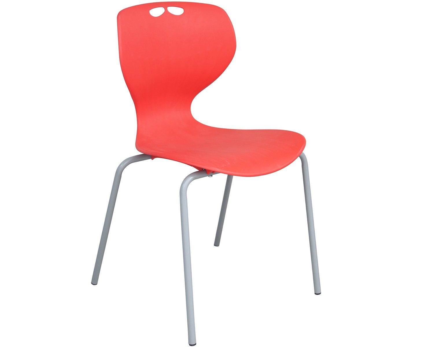 LEX PLASTIC BISTRO CHAIR- RED