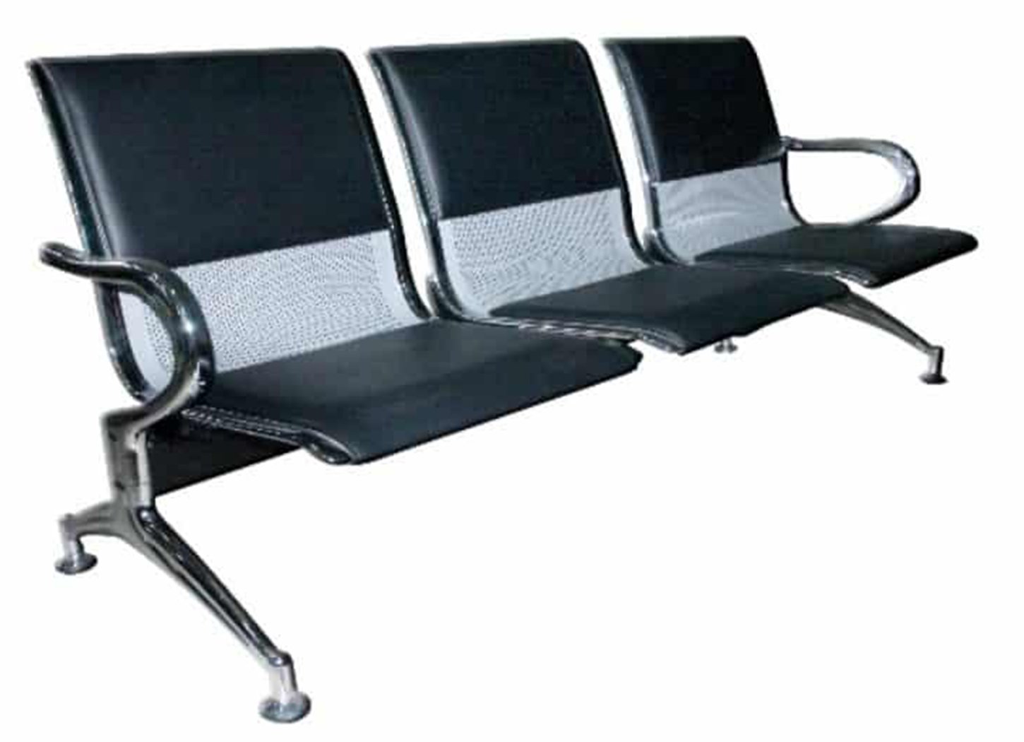 Padded Link Chair- 3 seater (With Armrests)(B503P)