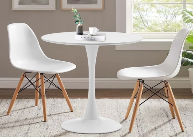 ROUND TABLE - WHITE (D001Y80-WH)