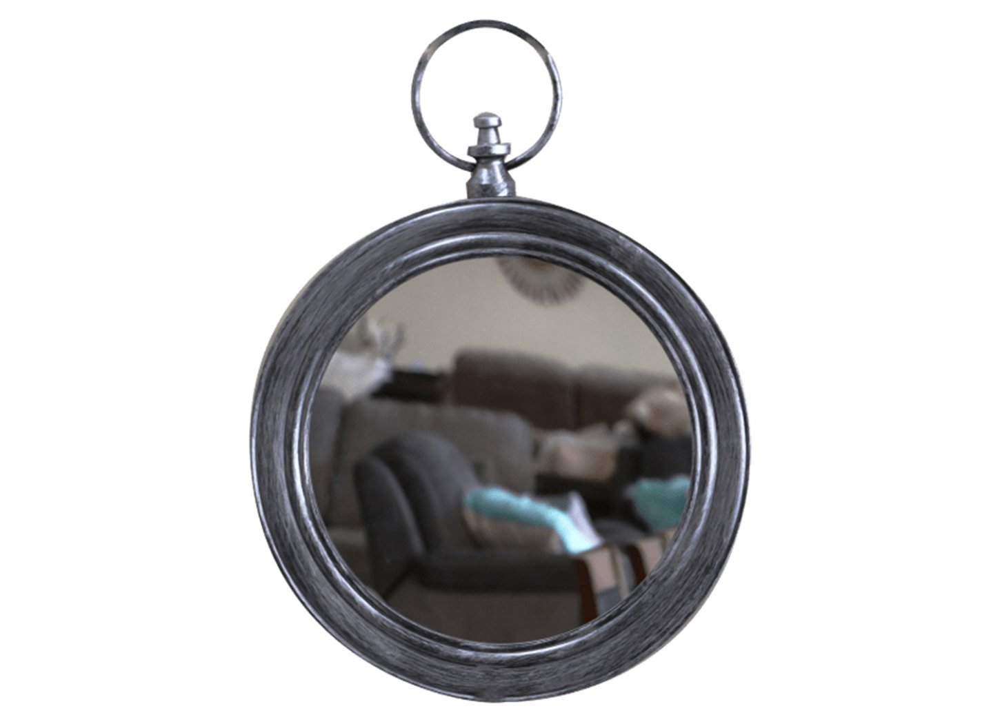 Silver Grey Mirror