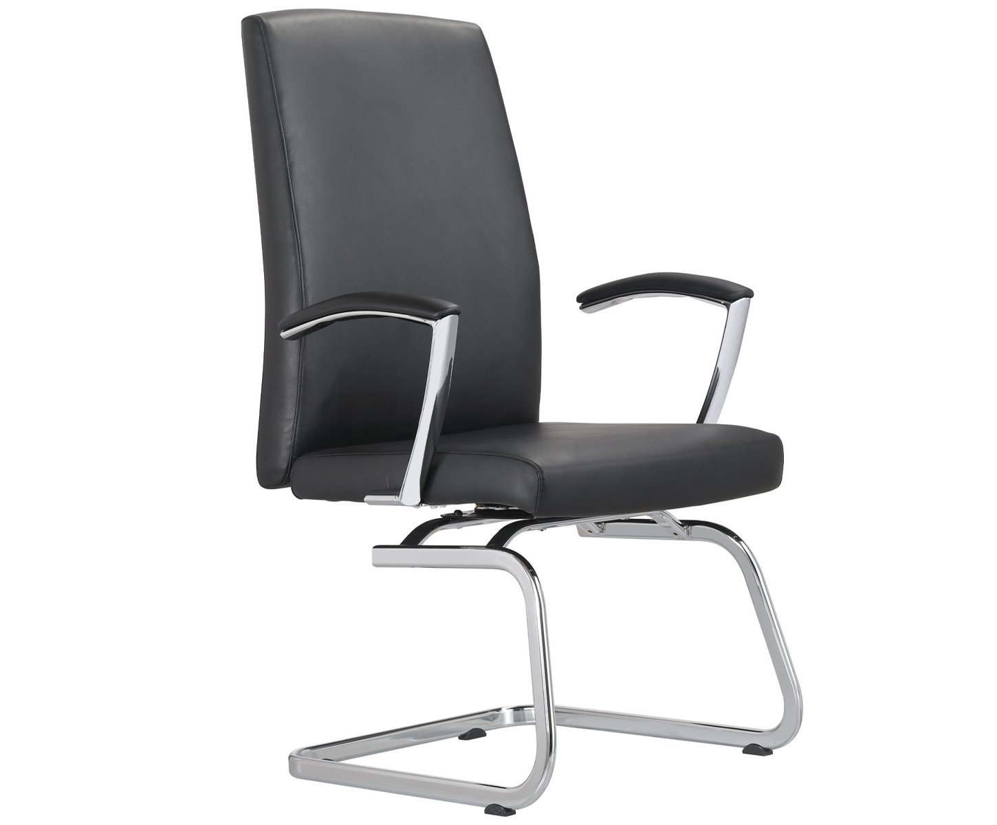 Twist Visitor Chair- Black