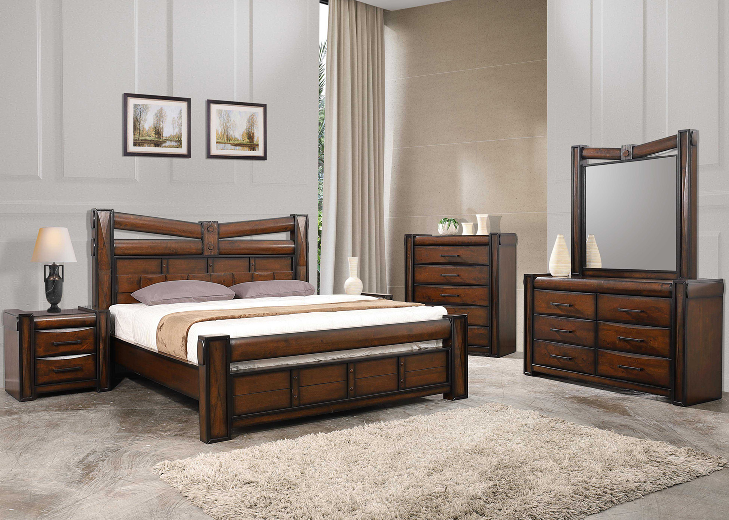 VALENTINO QUEEN SIZE BED
