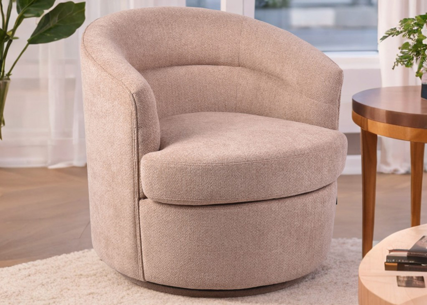 VERONA ACCENT CHAIR (3237)-PINK
