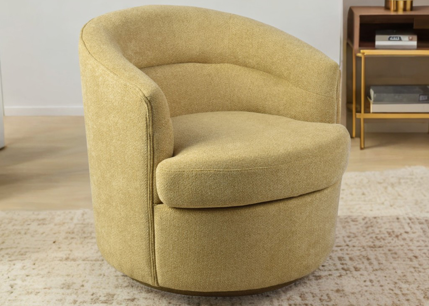 VERONA ACCENT CHAIR (3237)-YELLOW