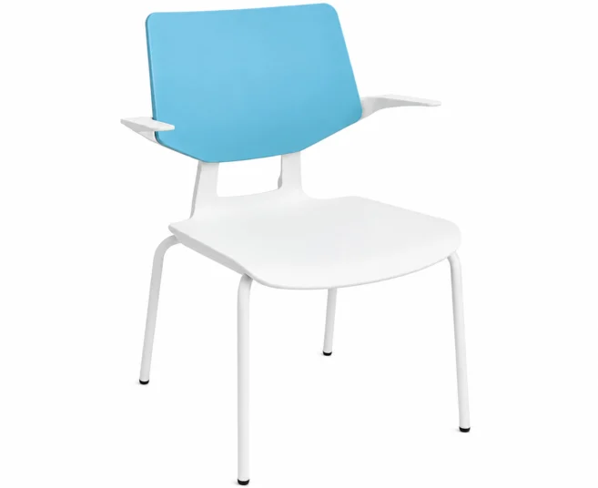 VISITOR CHAIR - BLUE (1831G)