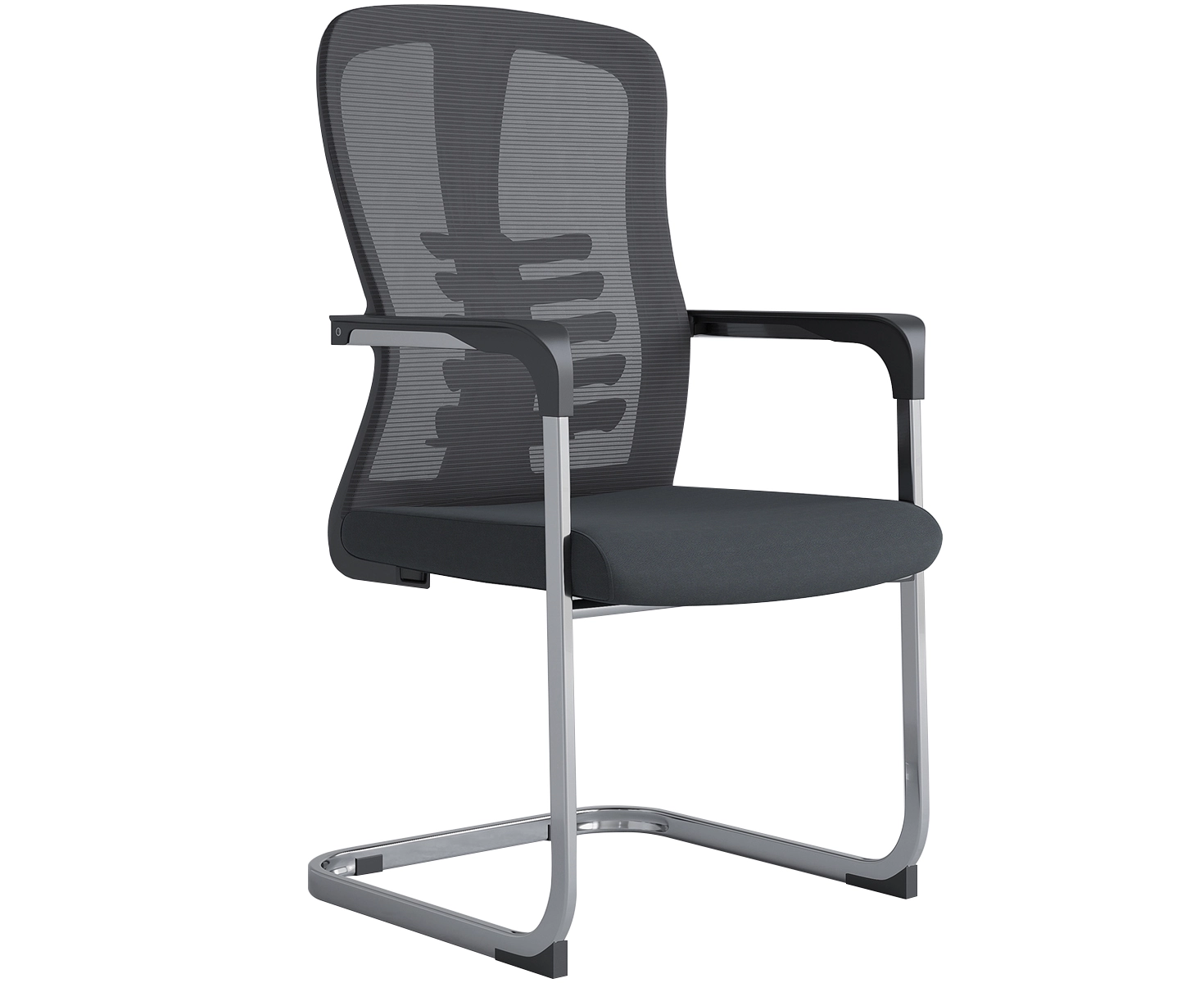 ZUKO VISITOR CHAIR- BLACK