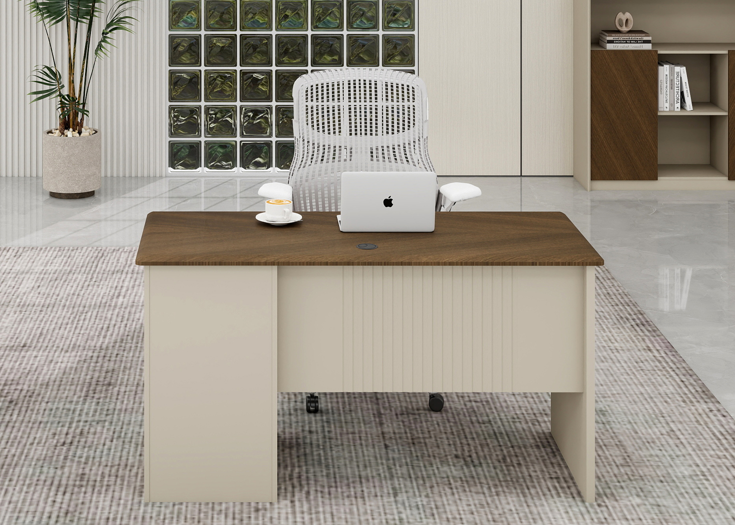 1.4M OFFICE DESK (02-B1206)