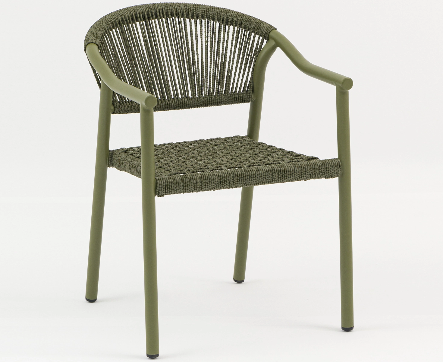 CEPHAS RATTAN CHAIR - GREEN